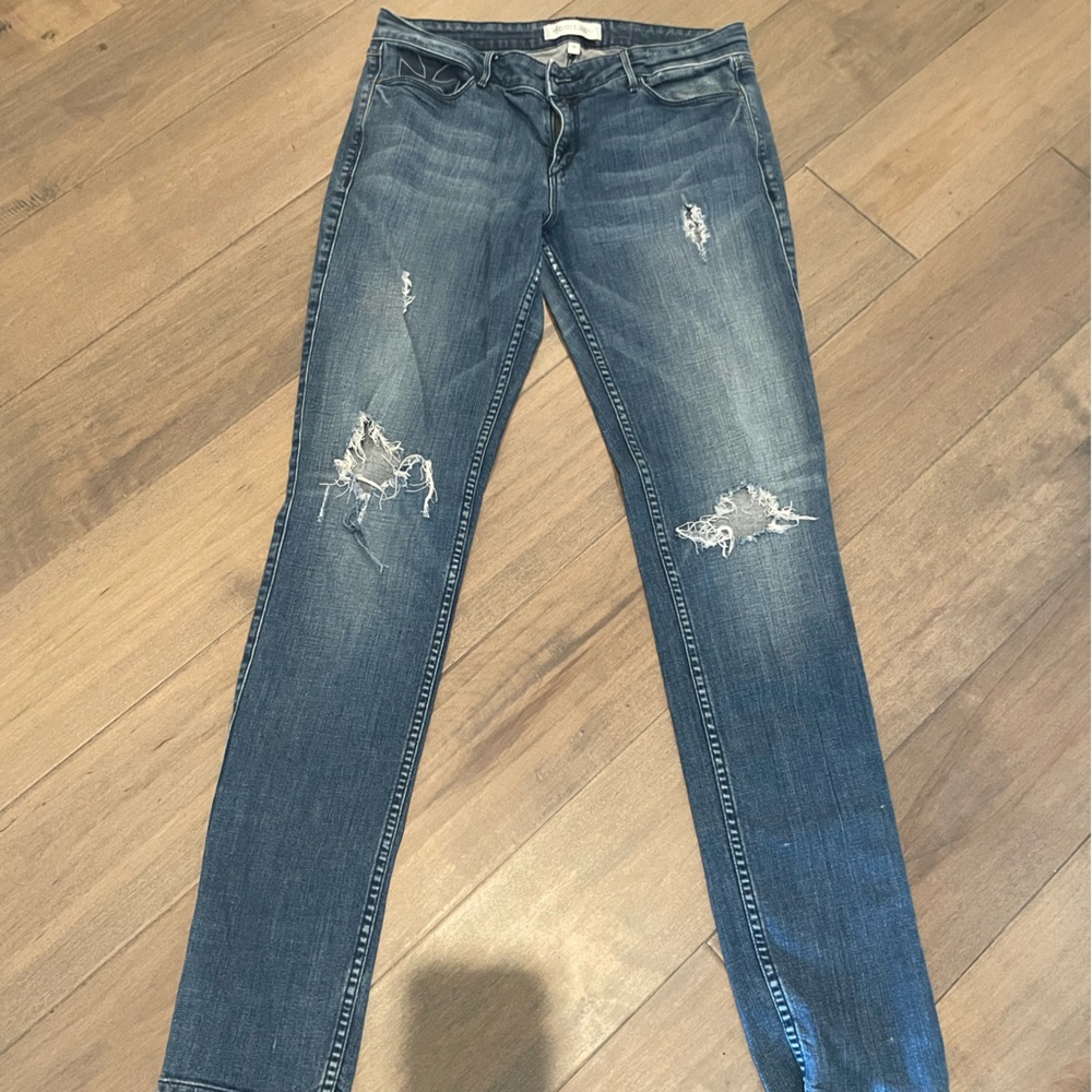 Habitual Distressed Blue Jeans for Women